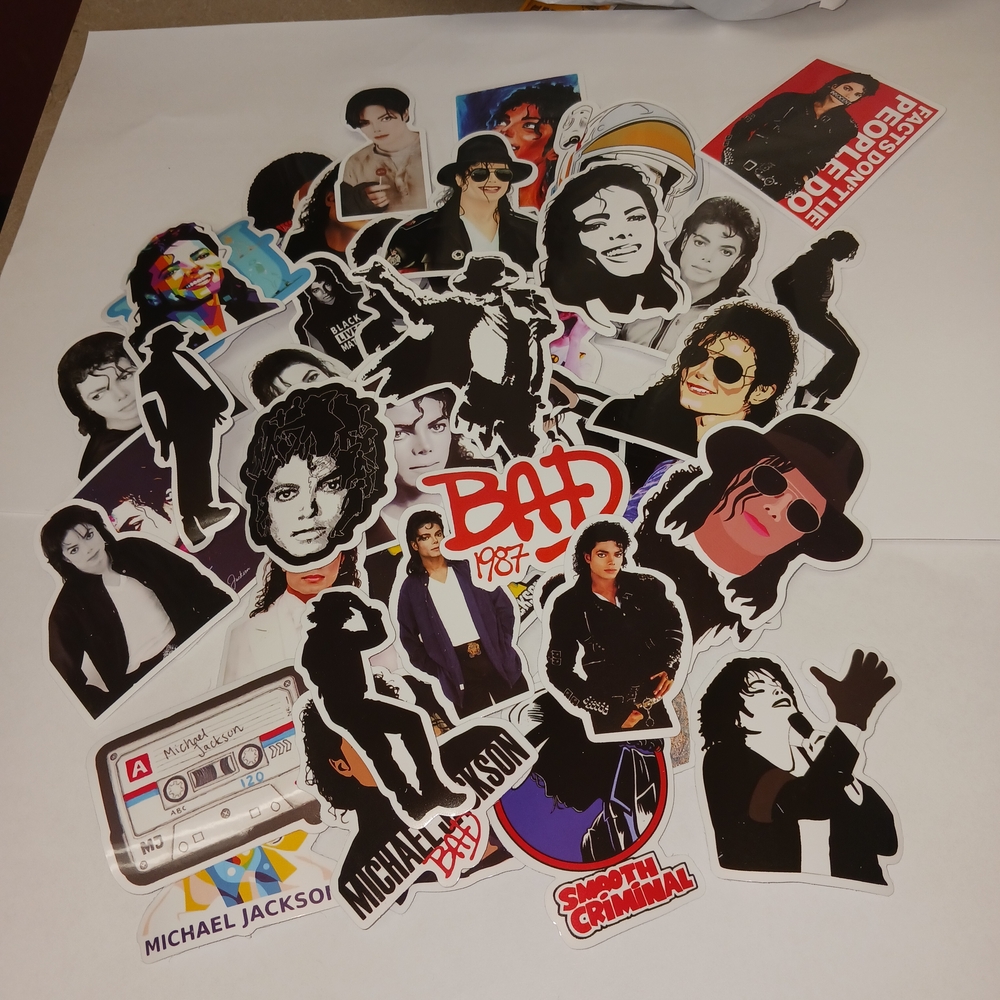 Michael Jackson Sticker Pack - Picture 3 of 9